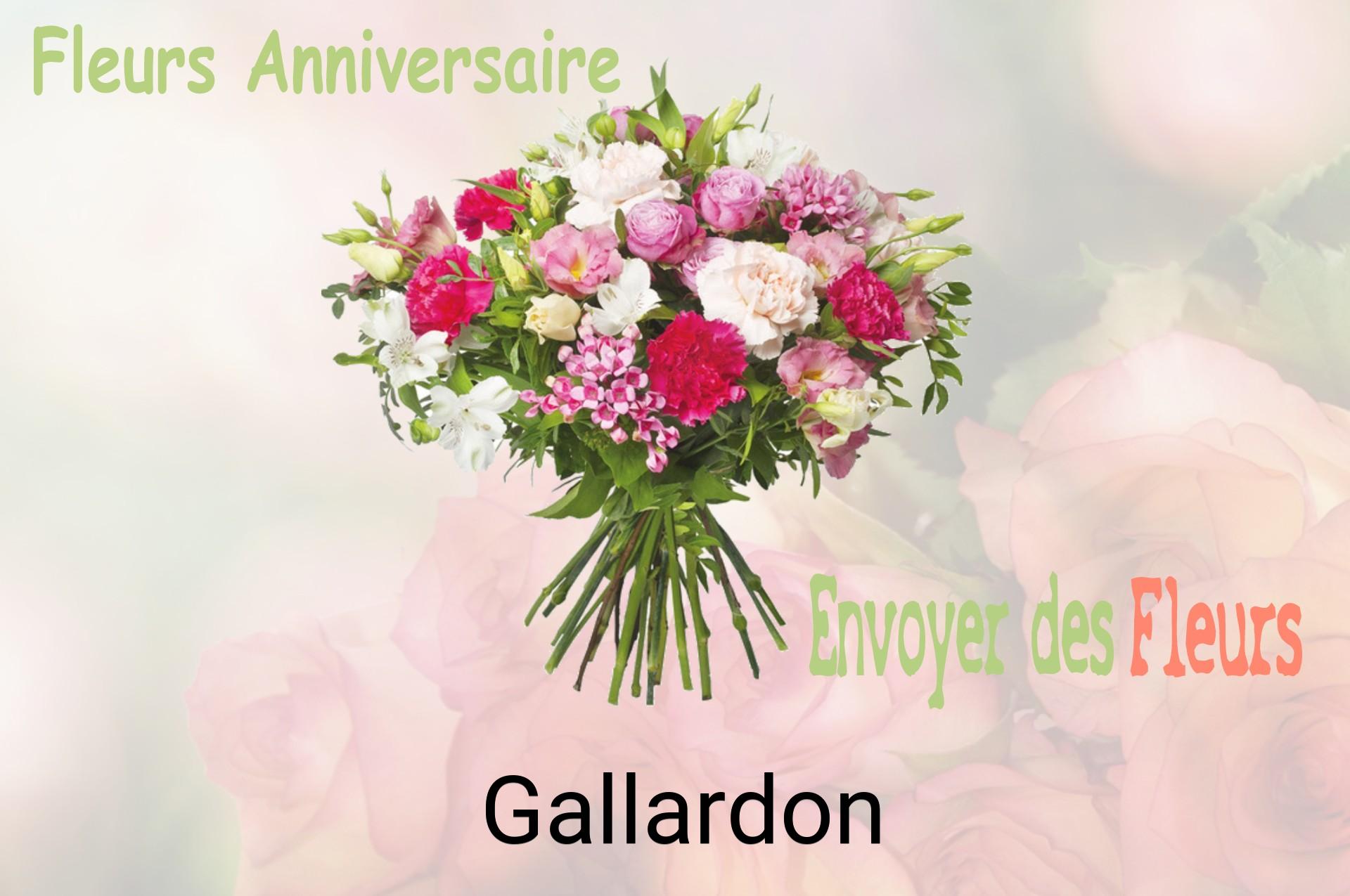 Bouquet de fleurs d’anniversaire livré à Gallardon